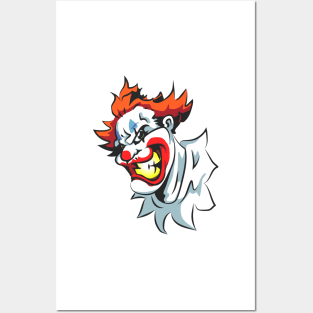 Clown Posters and Art